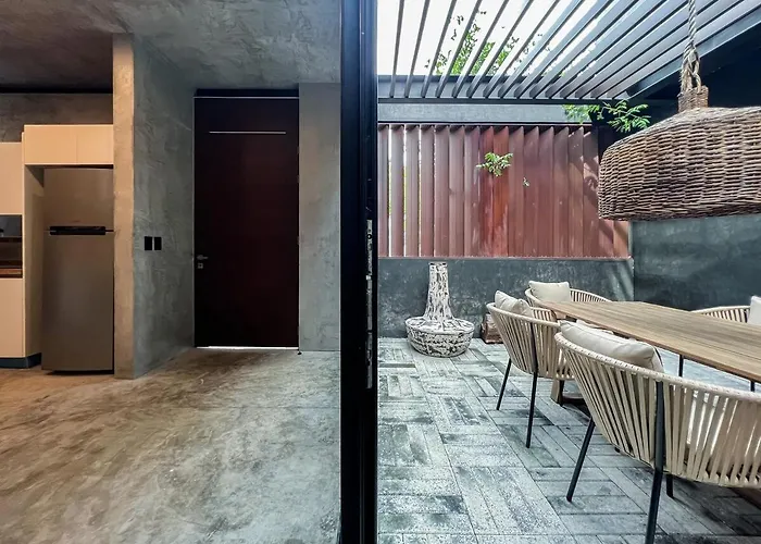 Beautiful House With Private Pool In Aldea Zama Villa *