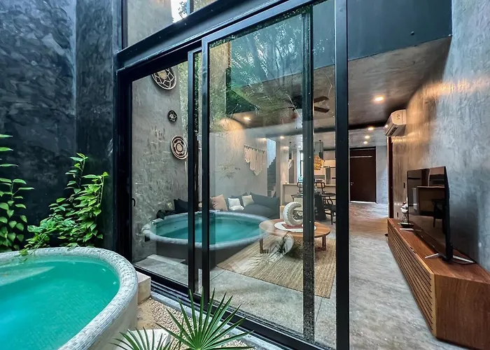 Villa Beautiful House With Private Pool In Aldea Zama Tulum