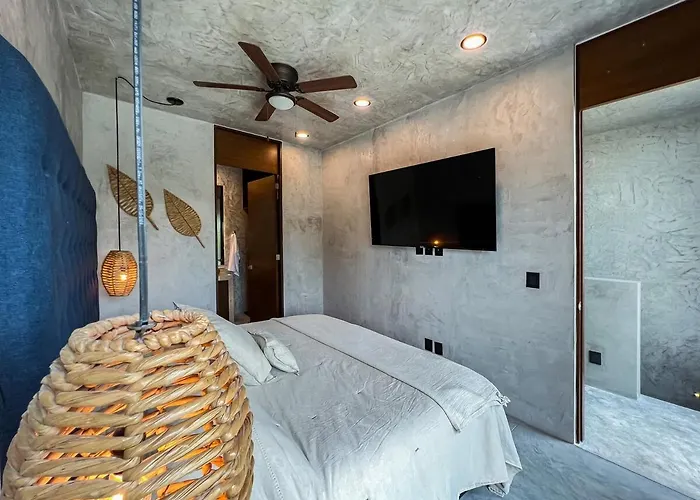 Beautiful House With Private Pool In Aldea Zama Villa *