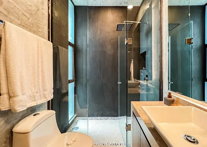 Beautiful House With Private Pool In Aldea Zama Villa *