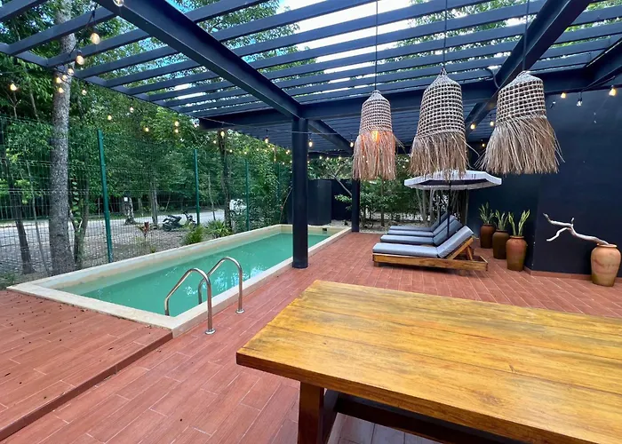 Beautiful House With Private Pool In Aldea Zama Villa Tulum